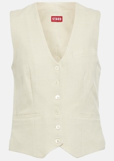 Staud Cotton-blend vest