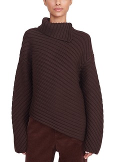 Staud Engrave Merino Wool Sweater