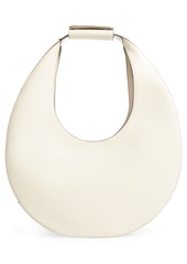 STAUD Large Moon Leather Bag in Cream at Nordstrom