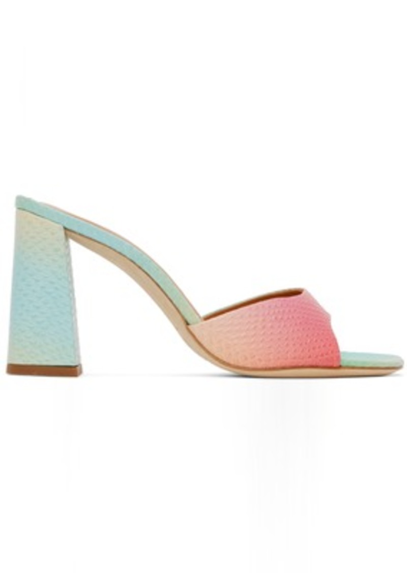 Staud Multicolor Sloane Heeled Sandals