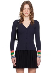 Staud Navy Cargo Cardigan