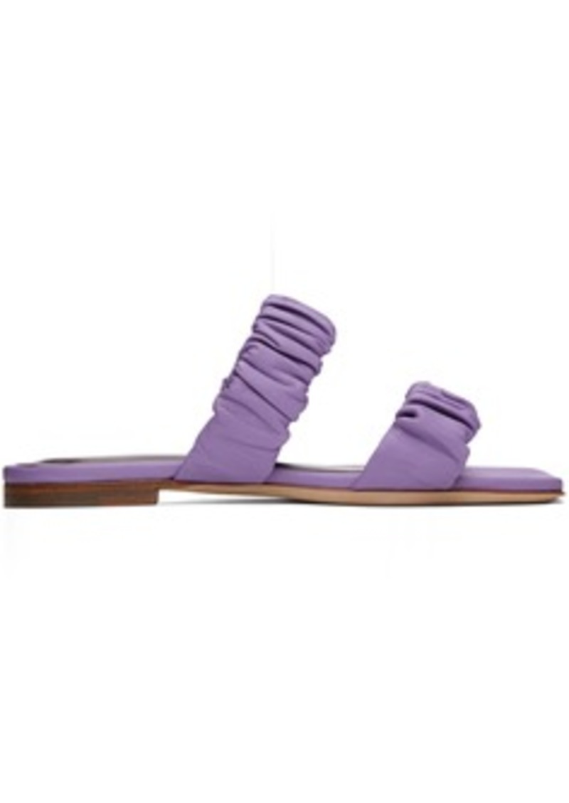 Staud Purple Maya Sandals