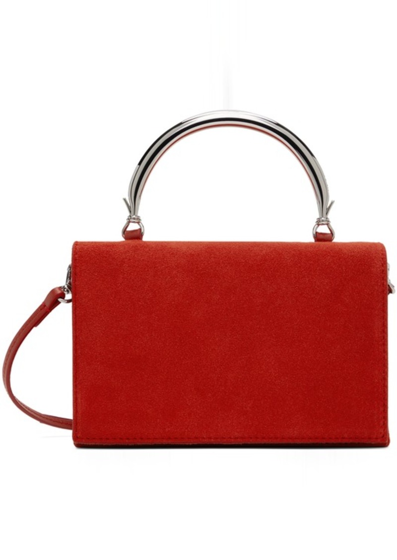 Staud Red Arc Evening Bag