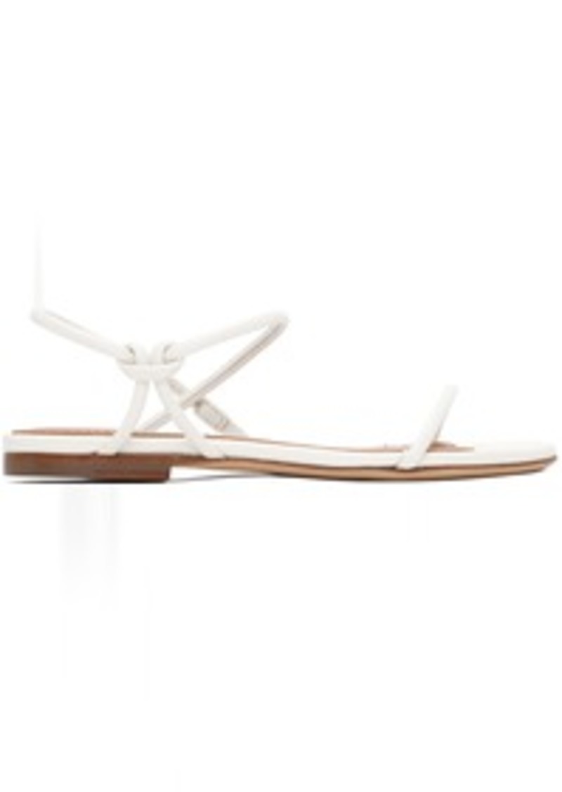 Staud White Laurel Sandals