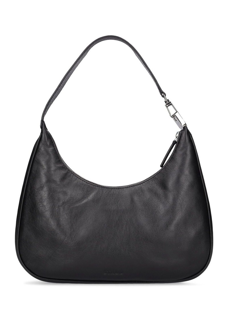 STAUD Sylvie Leather Shoulder Bag