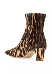 STAUD Wally 55MM Leather Ankle Boots