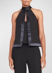 STAUD Wright Sleeveless Back-Tie Top