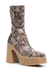 Stella McCartney 105mm snakeskin-effect ankle boots