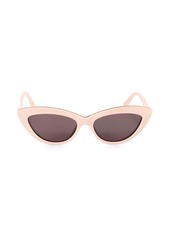 Stella McCartney 52MM Chain-Embellished Cat Eye Sunglasses