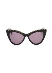 Stella McCartney 52MM Falabella Cat Eye Sunglasses