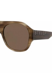 Stella McCartney 56MM Shield Sunglasses