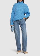 Stella McCartney Alpaca Blend Knit Long Sweater