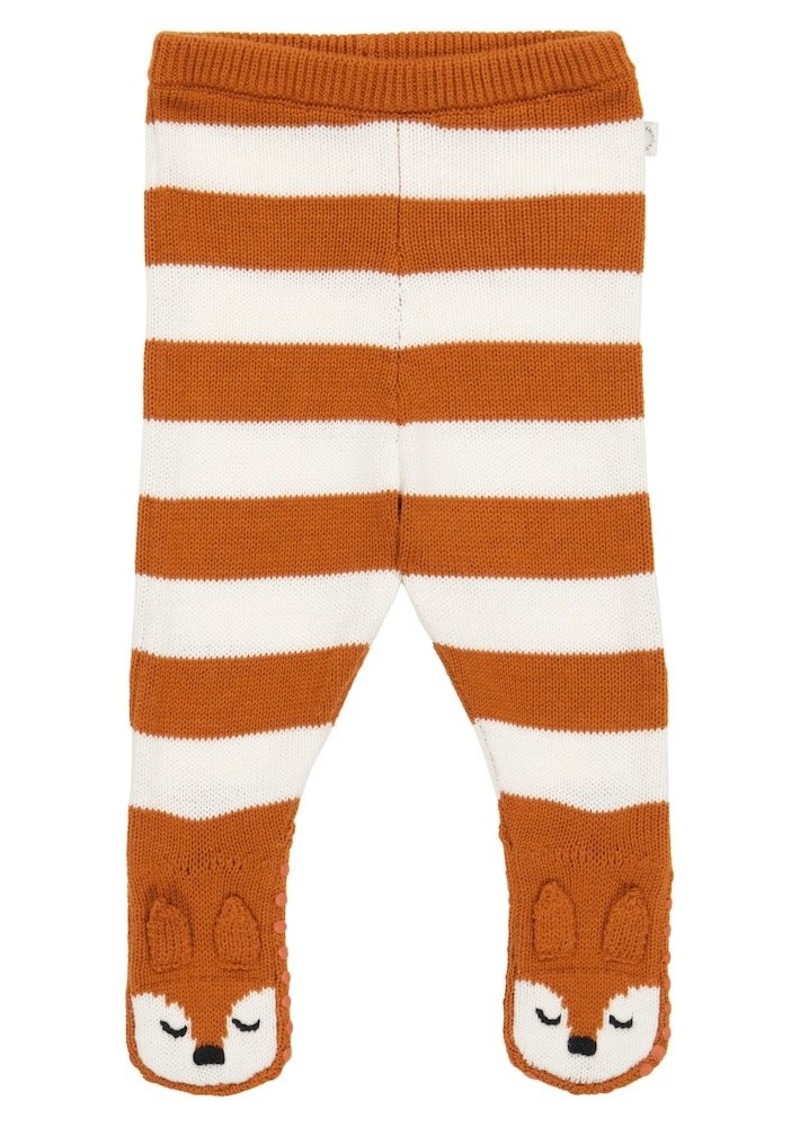 Stella McCartney Kids Baby cotton and wool leggings