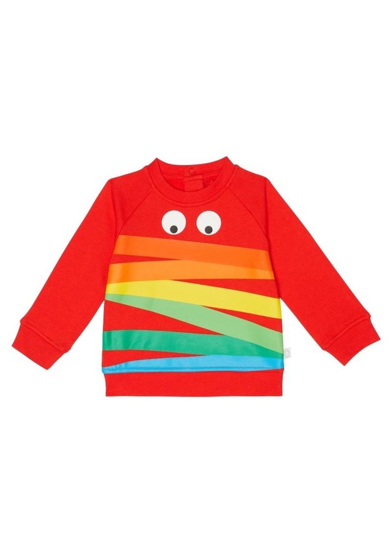 Stella McCartney Kids Baby printed cotton jersey sweatshirt