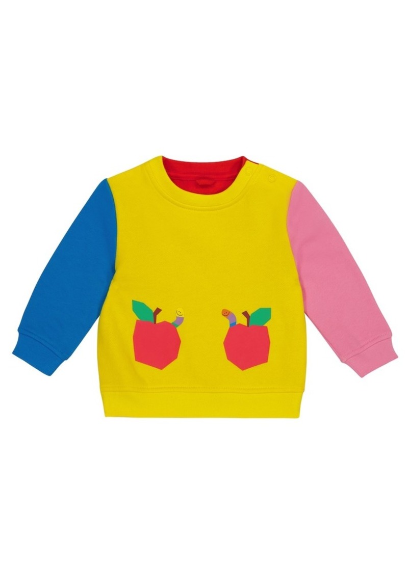 Stella McCartney Kids Baby printed cotton jersey sweatshirt