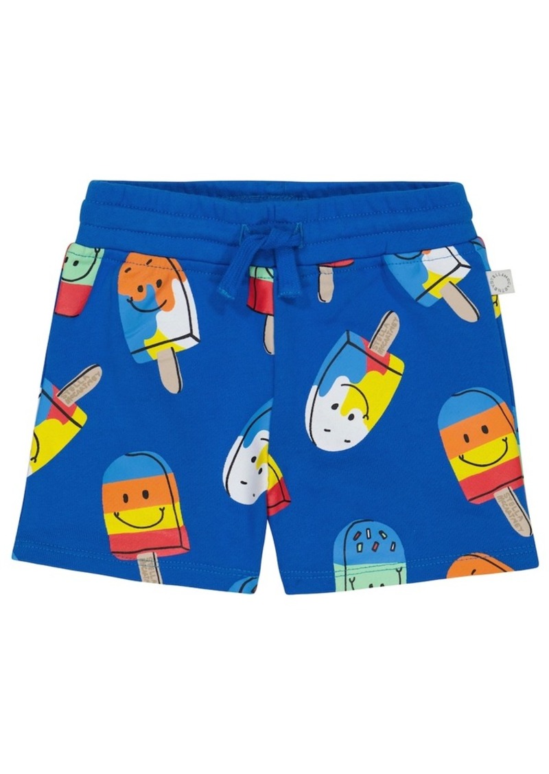 Stella McCartney Kids Baby printed cotton shorts