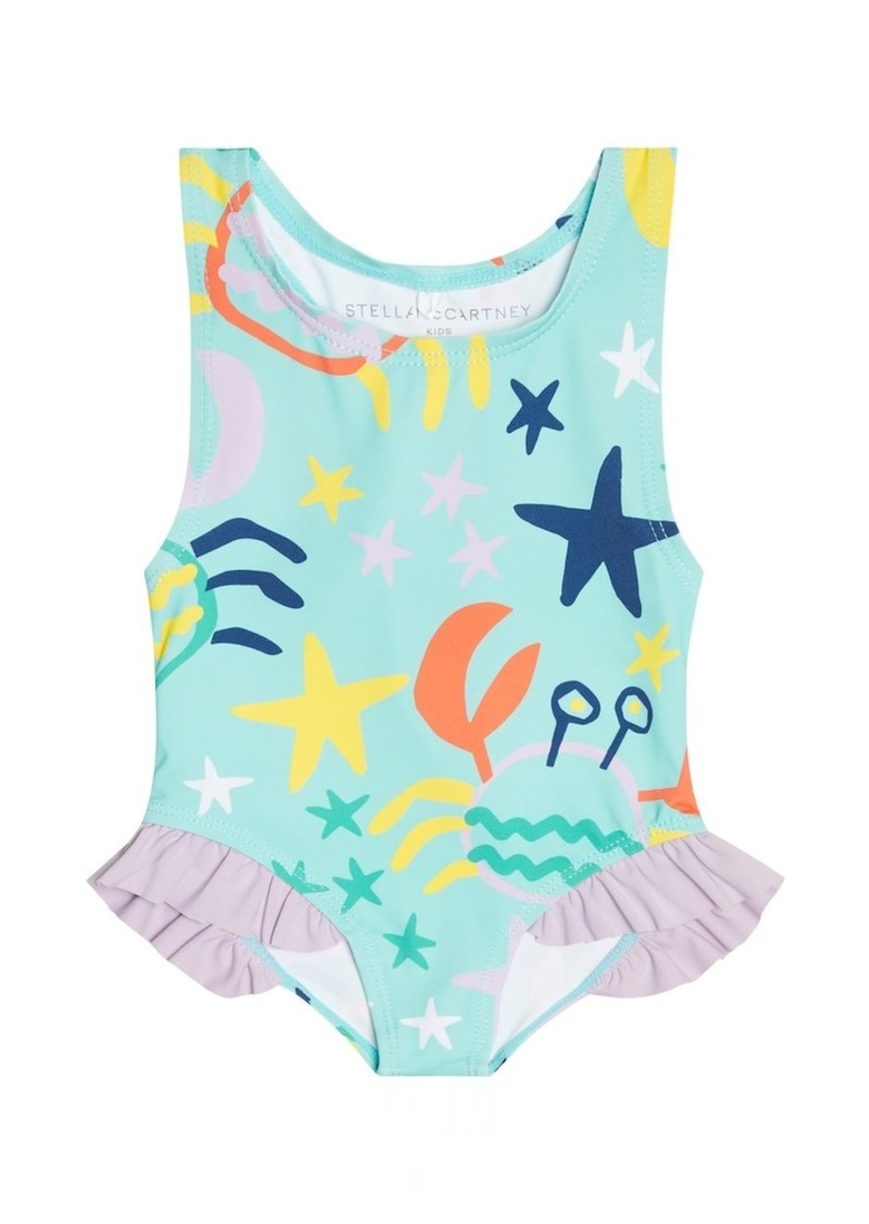 Stella McCartney Kids Baby printed swimsuit