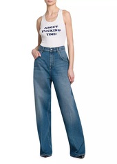 Stella McCartney Baggy Tapered Jeans