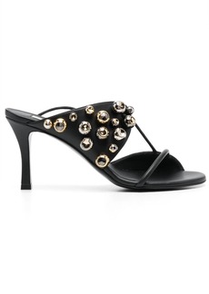 Stella McCartney bead-embellished 90mm artificial-leather sandals