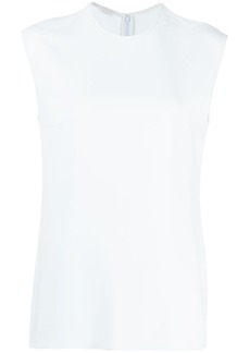 Stella McCartney Cady cap-sleeved blouse