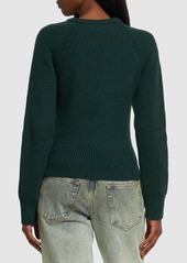 Stella McCartney Cashmere Rib Knit Twisted Sweater