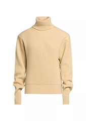 Stella McCartney Cashmere-Wool Rib-Knit Sweater