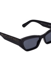 Stella McCartney Cat-eye Bio-acetate Sunglasses W/ Chain