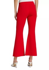 Stella McCartney Compact Knit Kick-Flare Pants