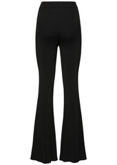 Stella McCartney Compact Knit Technical Flared Pants