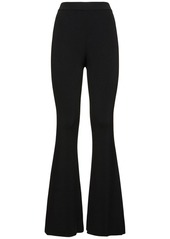 Stella McCartney Compact Knit Technical Flared Pants