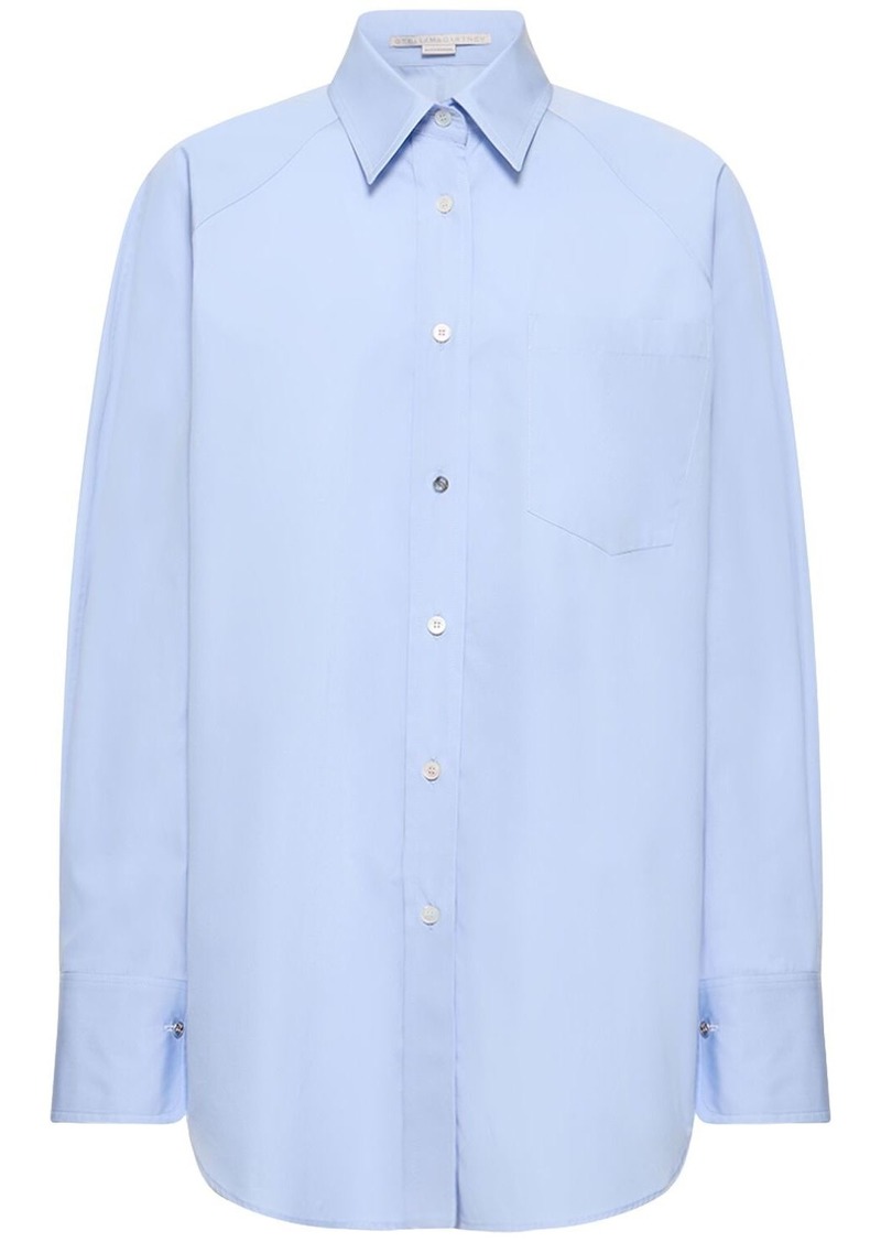 Stella McCartney Cotton Poplin Wide Sleeve Shirt