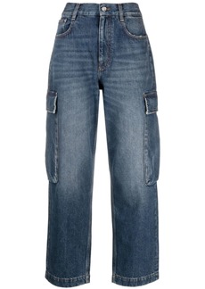 Stella McCartney cropped cargo jeans