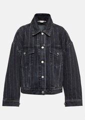 Stella McCartney Crystal-embellished denim jacket