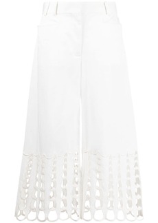 Stella McCartney cut-out detailing cropped trousers