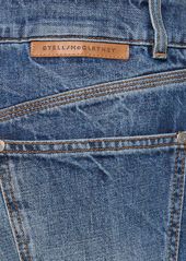 Stella McCartney Denim High Rise Wide Jeans