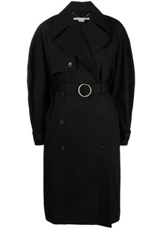 Stella McCartney double-breasted belted trench coat