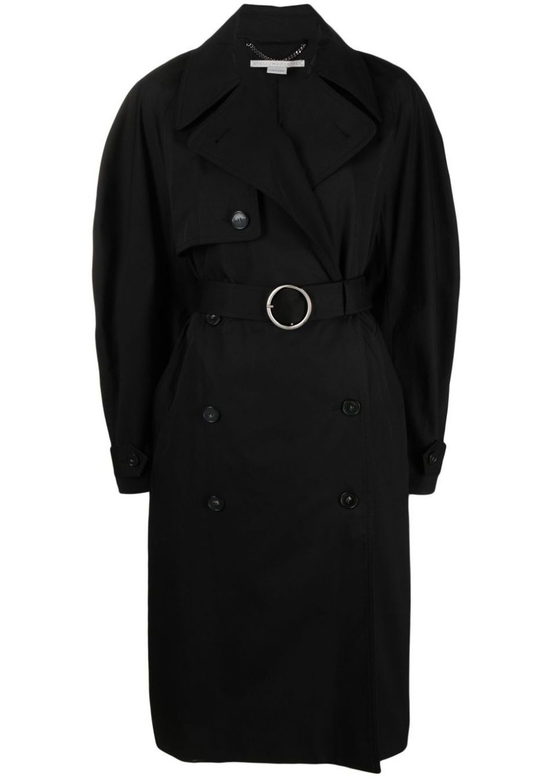 Stella McCartney double-breasted belted trench coat