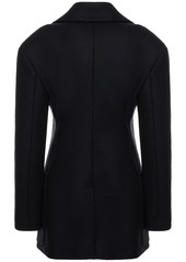Stella McCartney Double Breasted Wool Peacot