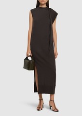 Stella McCartney Draped Knit Long Dress