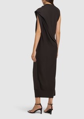 Stella McCartney Draped Knit Long Dress