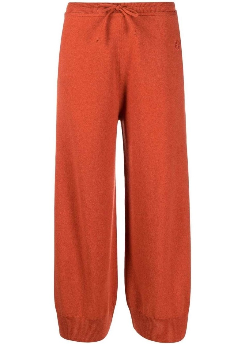 Stella McCartney drawstring knitted trousers