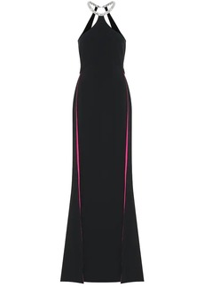 Stella McCartney Elina embellished stretch-crêpe gown