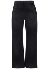 Stella McCartney Embellished Cotton Denim Straight Jeans