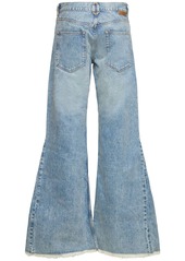 Stella McCartney Embellished Denim Low Waist Flared Jeans