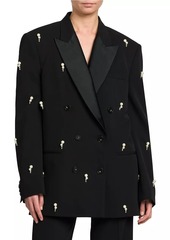 Stella McCartney Embellished Double-Breasted Jacket