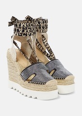 Stella McCartney Embellished espadrille wedges