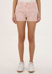 Stella McCartney Embroidered pink shorts