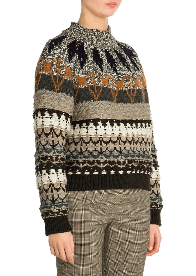 stella mccartney fair isle sweater