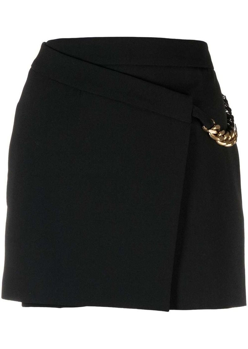 Stella McCartney Falabella chain-link mini-skirt