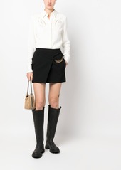 Stella McCartney Falabella chain-link mini-skirt